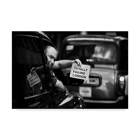 Trademark Fine Art Julien Oncete 'Demur' Canvas Art, 16x24 1X06962-C1624GG